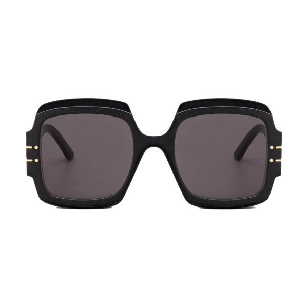 DiorSignature S1U - Occhiali da sole squadrati neri